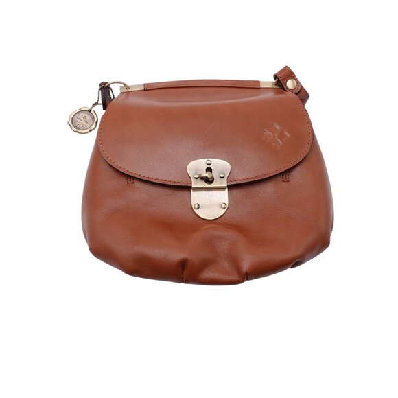 Patricia Nash Handbags - LN Patricia Nash Veneto Leather Crossbody Bag Mini Brown Heritage Collection